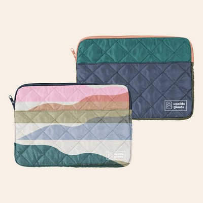13" Portrait Laptop Sleeve (Puff Puff)